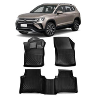 JOGO DE TAPETE BANDEJA PREMIUM TAOS 2022 A 2025 - COMPLETO