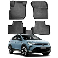 TAPETE BANDEJA NIVUS 2020 A 2025 PRETO 5 PEÇAS